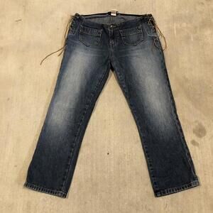 Y2K Abercrombie & Fitch Blue Denim Pants